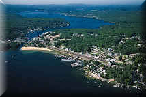 Areial View of Weirs Beach